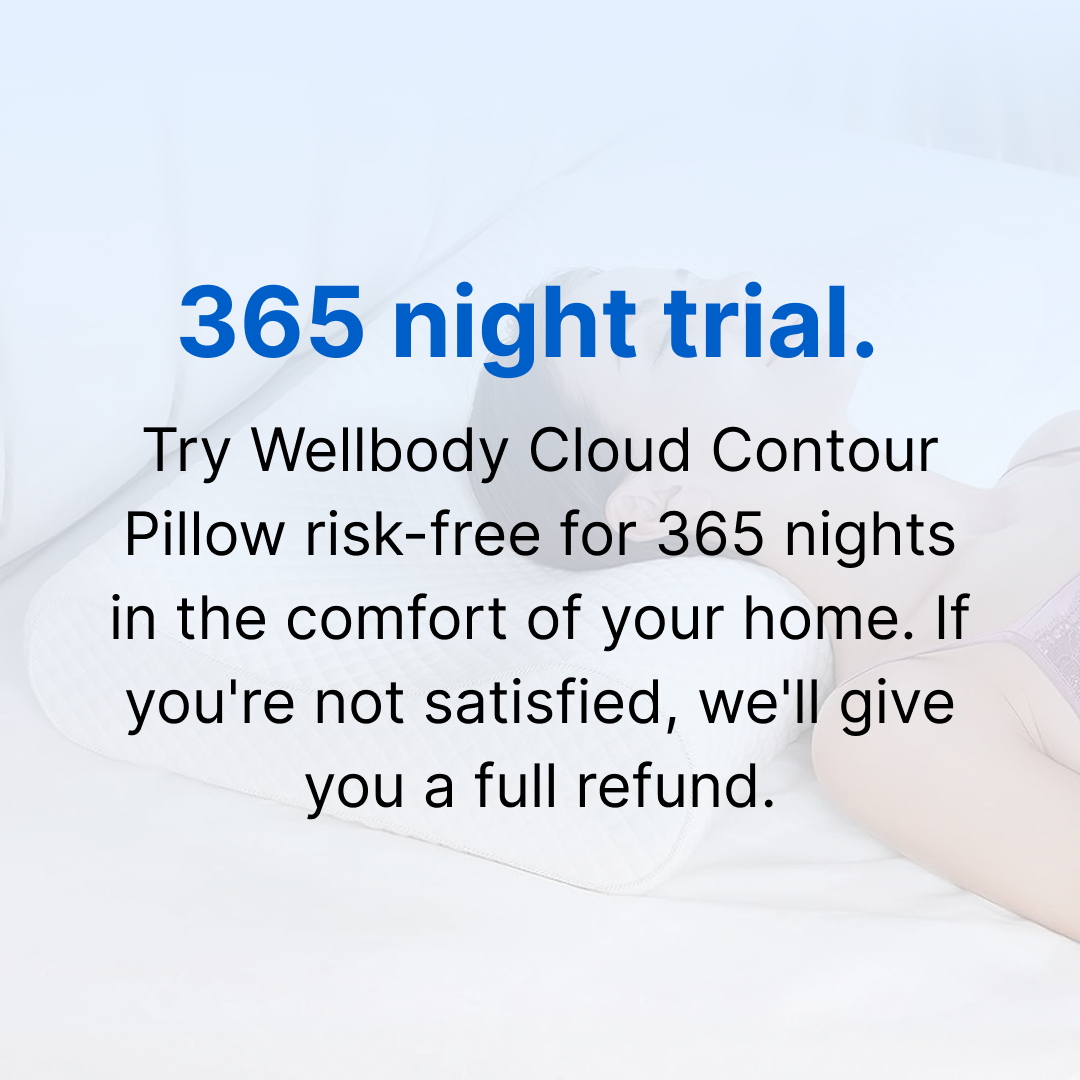Wellbody Cloud Contour Pillow
